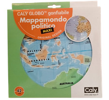 Mappamondo gonfiabile politico - mappamondo,