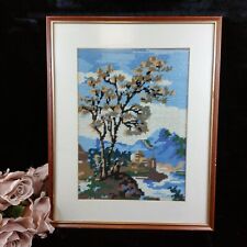 Arte con ago incorniciato -