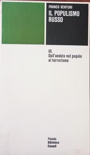Populismo russo iii - populismo,