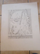 Disegno A Matita Maschere Di