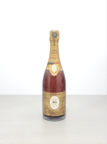 Champagne cristal 1966 louis - cristal,
