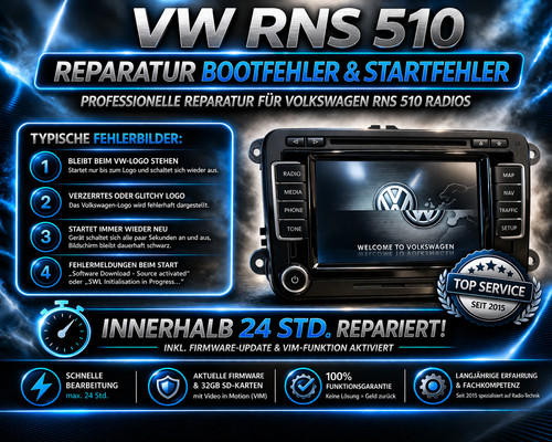 Rns 510 riparazione - vw,