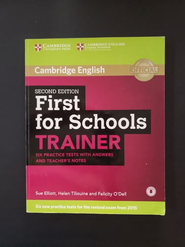First for schools - trainer, six