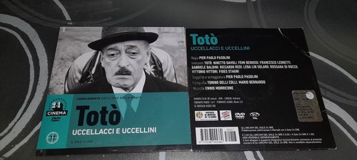 Dvd nuovo toto uccellacci - dvd,
