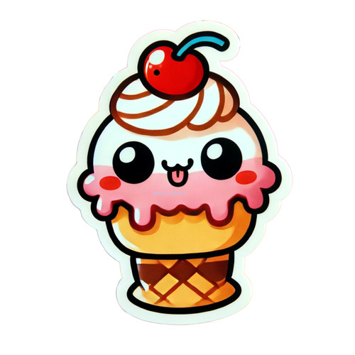 In ice cream sundae - x,