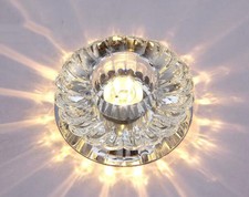 Plafoniera LED cristallo