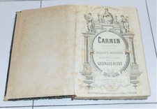 Spartito CARMEN Georges Bizet