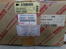 MARMITTA CATALIZZATORE NUOVO ORIG TOYOTA AURIS 2007-2009 1.4 D4D 25051-33110 ...