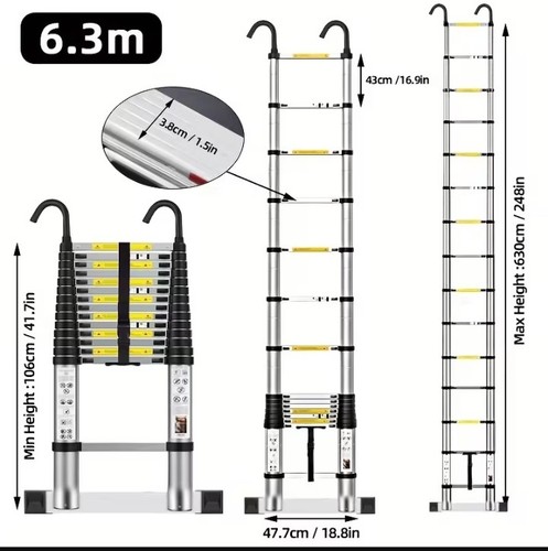 Scala telescopica m - 6,30,
