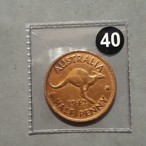 Australia half penny - australia, penny"