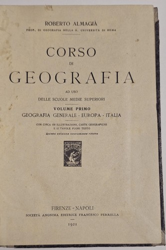 Corso geografia roberto - geografia, di