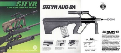Catalogo pistole steyr - steyr, 1985
