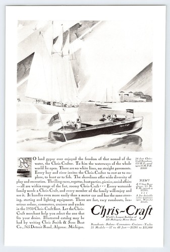 1930 chris craft mogano - 1930,