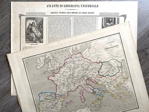 Europa carlo magno - di, foglio