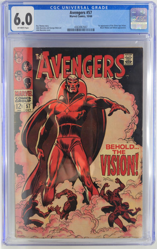 Avengers cgc 0 - avengers, 6.0