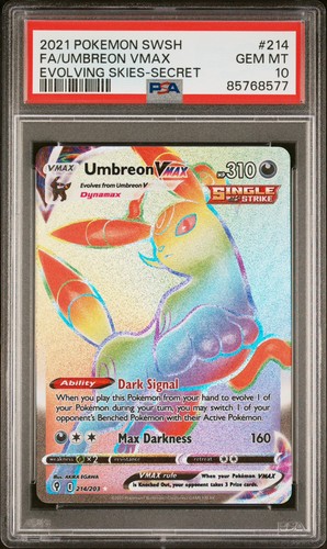 Pokemon psa umbreon vmax - psa,