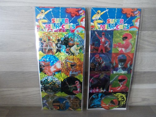 Power rangers pog caps - rangers, +
