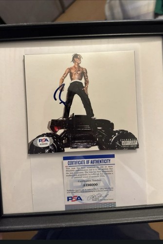 Travis scott autografato - cd,
