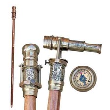 Bastone da passeggio in ottone