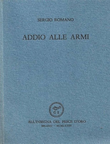 Addio alle armi - ., .