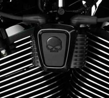 Harley-Davidson Black Willie G Skull Coil Cover 57300416