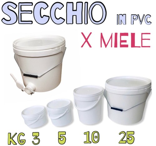 Secchio maturatore miele - , in