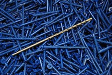 (1.500) Phillips testa piatta 3/16 x 3-1/4 viti per calcestruzzo rubinetto + 3 punte BULK