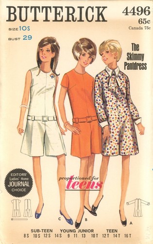 Butterick 4496 skimmy - 4496,