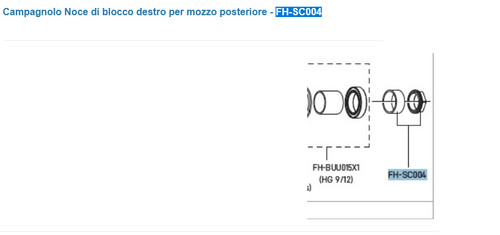 Campagnolo controdado mozzi - ,