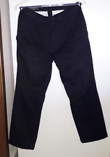 ROY ROGER'S pantaloni uomo blu tg. 30 / 44 taglio dritto 100% cotone classico