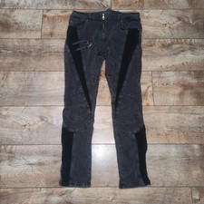 Absolut Joy Superskinn Pantaloni Bikers Jeans Elasticizzati ABP7772 Italia Einstein Nero M