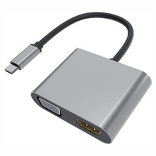 USB-C to HDTV VGA Adapter