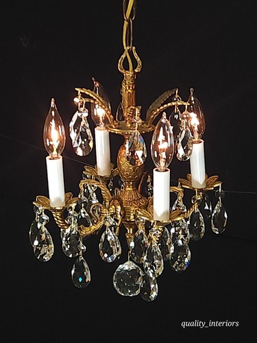 Lampadario antico bracci 4 - lampadario,