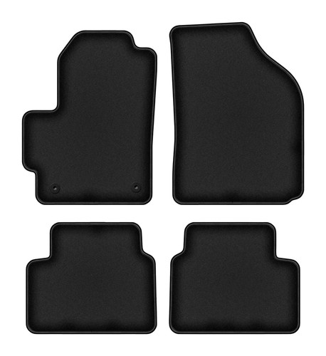 Set tappetini auto velour - , neri