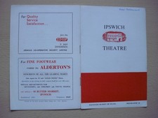 Programme Ipswich Theatre Dear Delinquent 9.101958