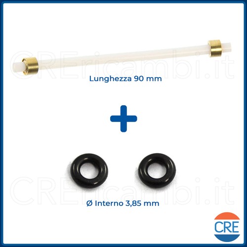 Tubo 9cm guarnizioni - +,