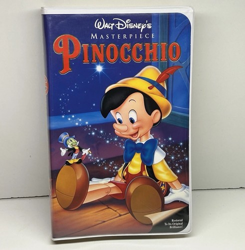 Pinocchio vhs disney - disney, video