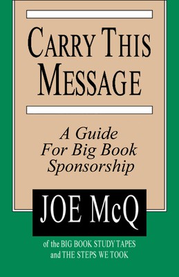 Carry this message - by, joe