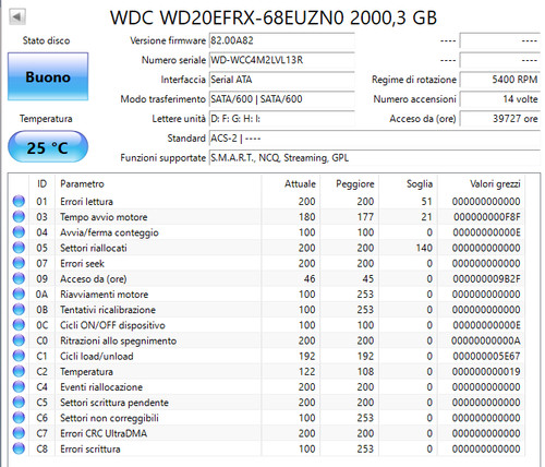 Hdd 2tb red wd20efrx - hdd,