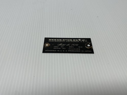 Vintage marantz 1810 - vintage,