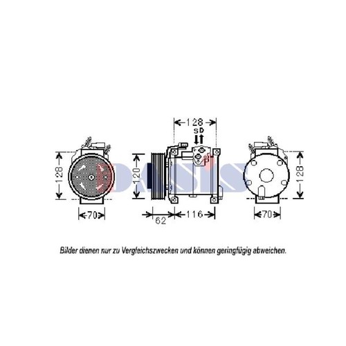 Compressore aria condizionata - compressore,