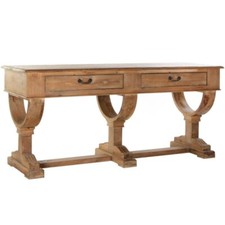 SCRIVANIA LEGNO NATURALE