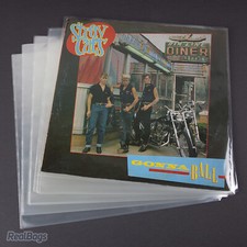 100 BUSTE POLIPROPILENE VINILI LP 33 GIRI MY 100 CON FLAP  NON ADESIVO