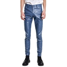Uomo Similpelle Skinny