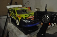 SET COMPLETO Macchina RADIOCOMANDATA RC 1/10 4WD TEAM MAGIC G4 - Radio FUTABA