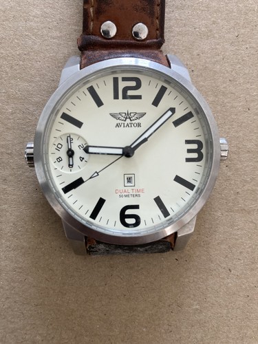 Orologio uomo aviator klm - -,
