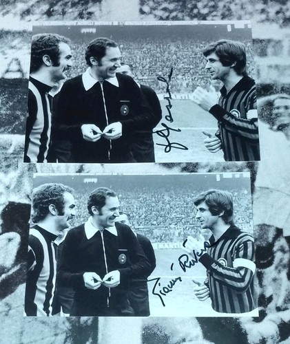 Autografo sandro mazzola - autografo, e