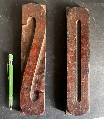 Caratteri tipografici legno - caratteri,