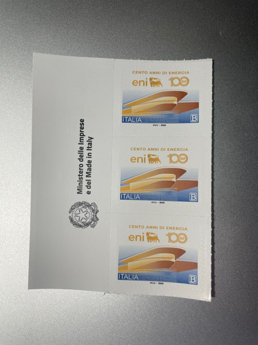 2026 terzina francobolli eni - 2026,