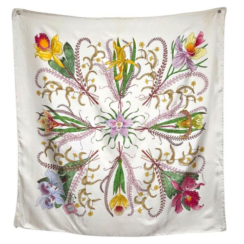 Sciarpa seta gucci flora - seta,